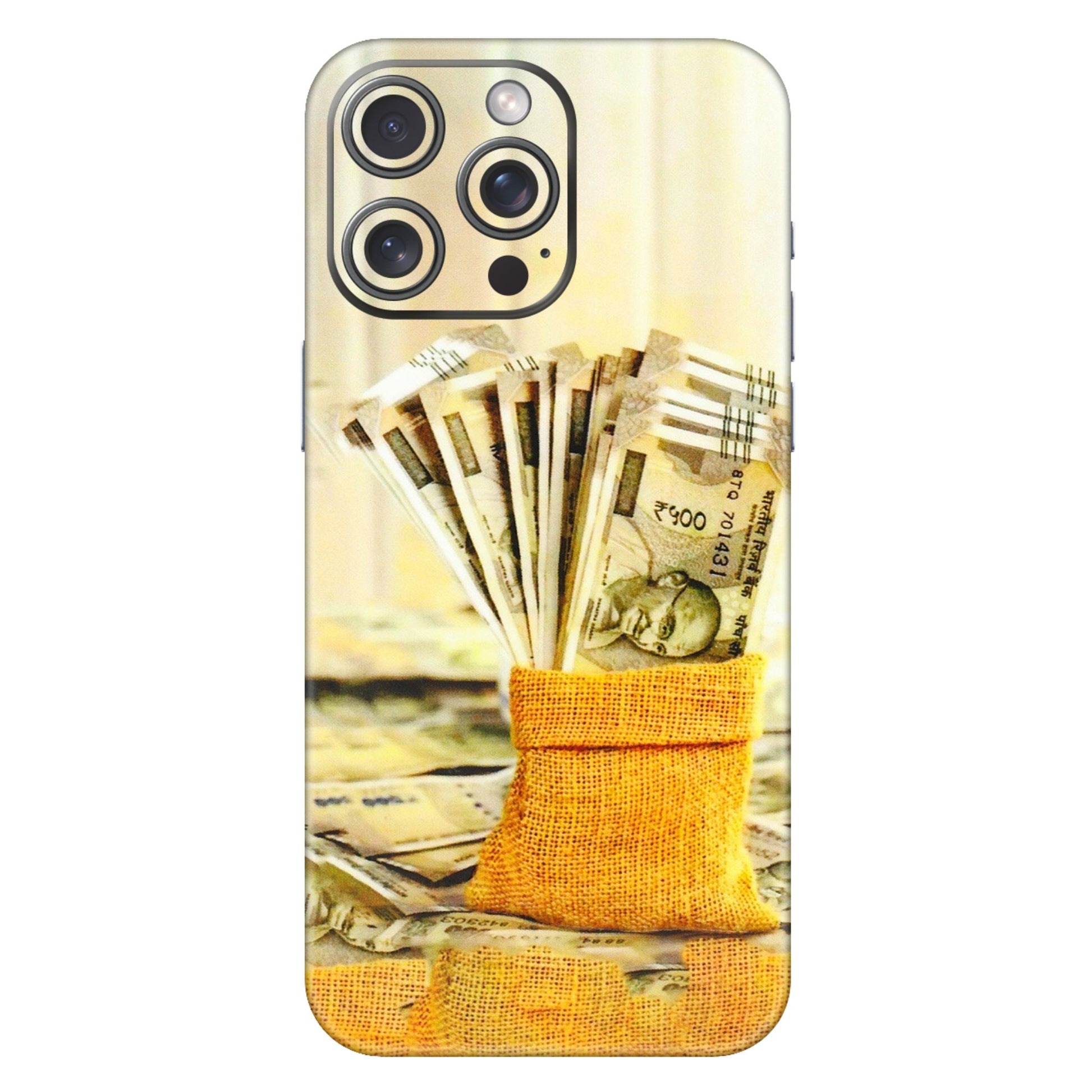 Apple iPhone Skins (All Models) - Show Me The Money - 3D Embossed Finish (L-52) iPhone 15 Pro Max