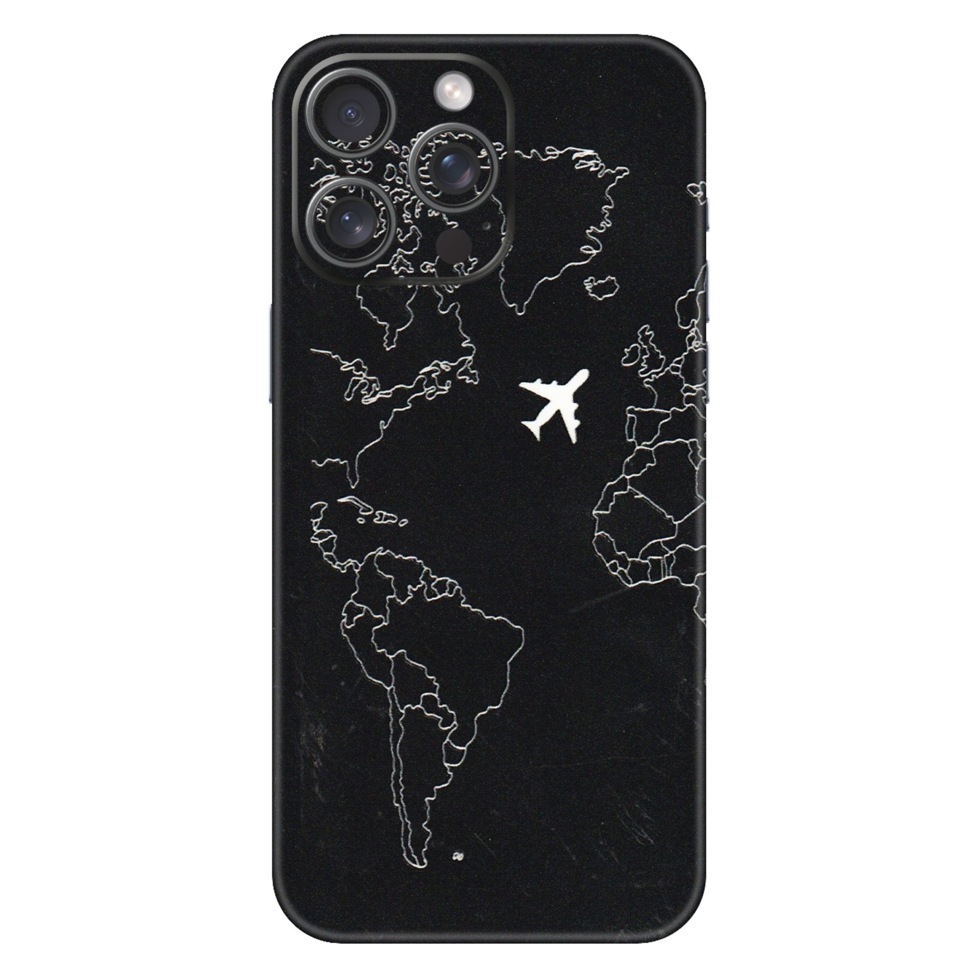 Apple iPhone Skins (All Models) - Never Ending Travel - 3D Embossed Finish (L-79) iPhone 15 Pro Max