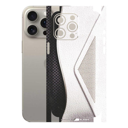 Apple iPhone Skins (All Models) - Black And White Iconic Convoy - Matte Finish (M-149) iPhone 15 Pro Max