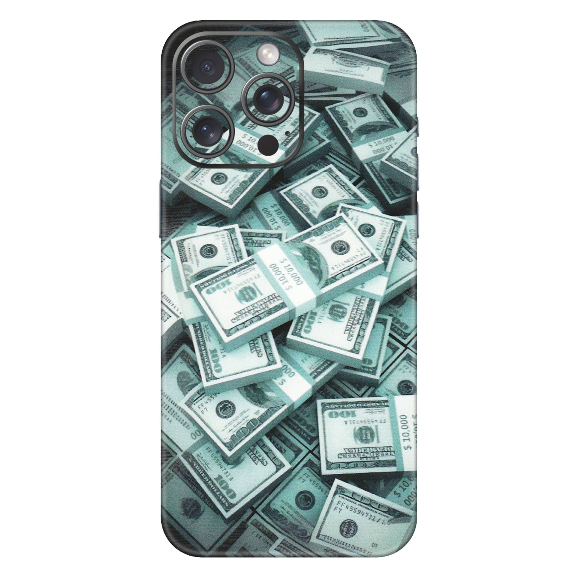 Apple iPhone Skins (All Models) - Hundred Dollar Bill - Matte Finish (M-162) iPhone 15 Pro Max