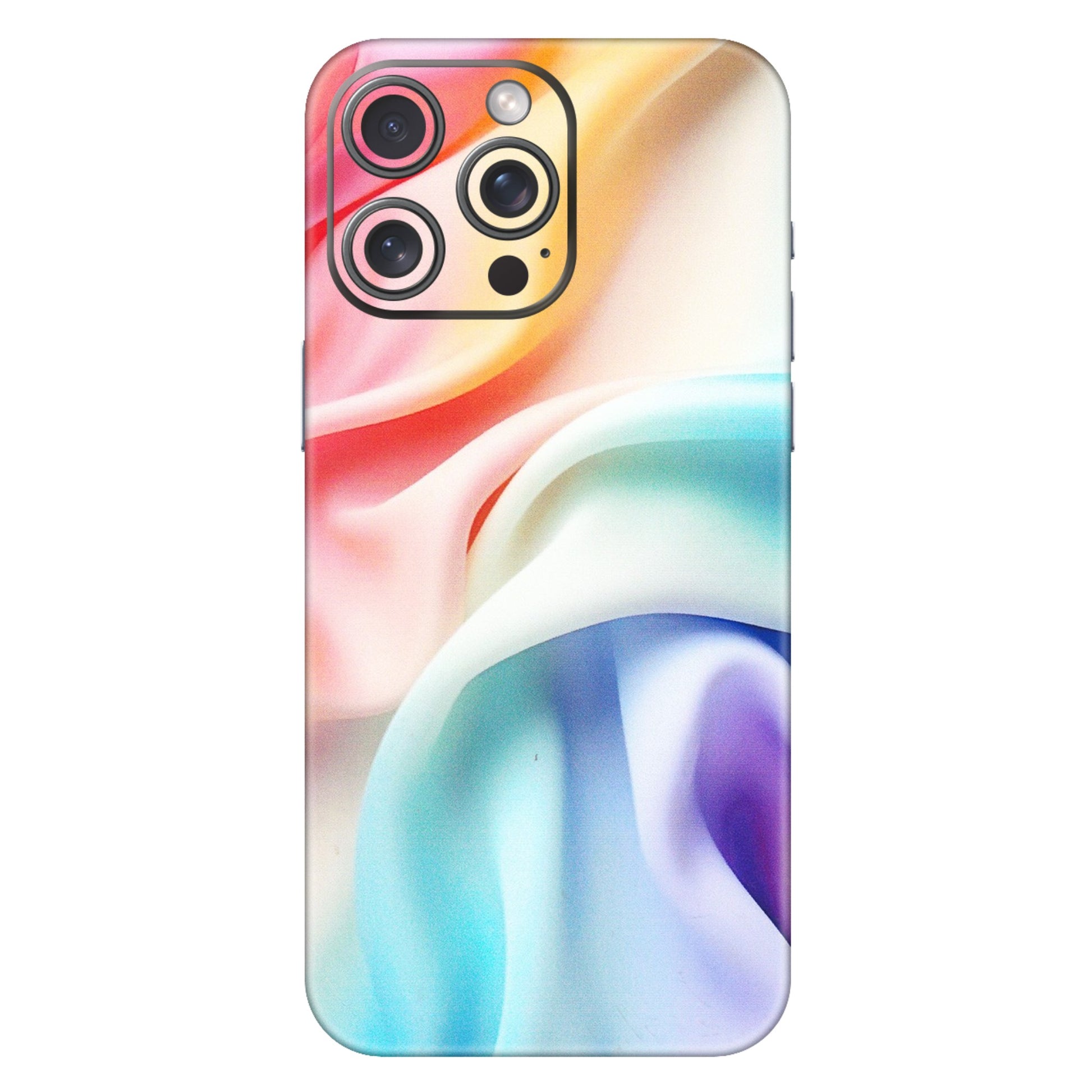 Apple iPhone Skins (All Models) - Colourful Silk Cloth - Matte Finish (M-165) iPhone 15 Pro Max