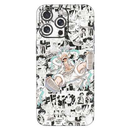 Apple iPhone Skins (All Models) - One Piece Comic - Matte Finish (M-168) iPhone 15 Pro Max