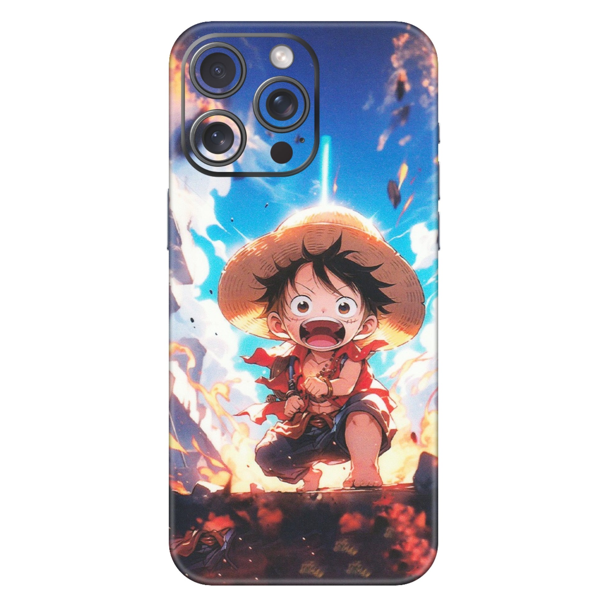 Apple iPhone Skins (All Models) - Toon One Piece Cute Character - Matte Finish (M-35) iPhone 15 Pro Max