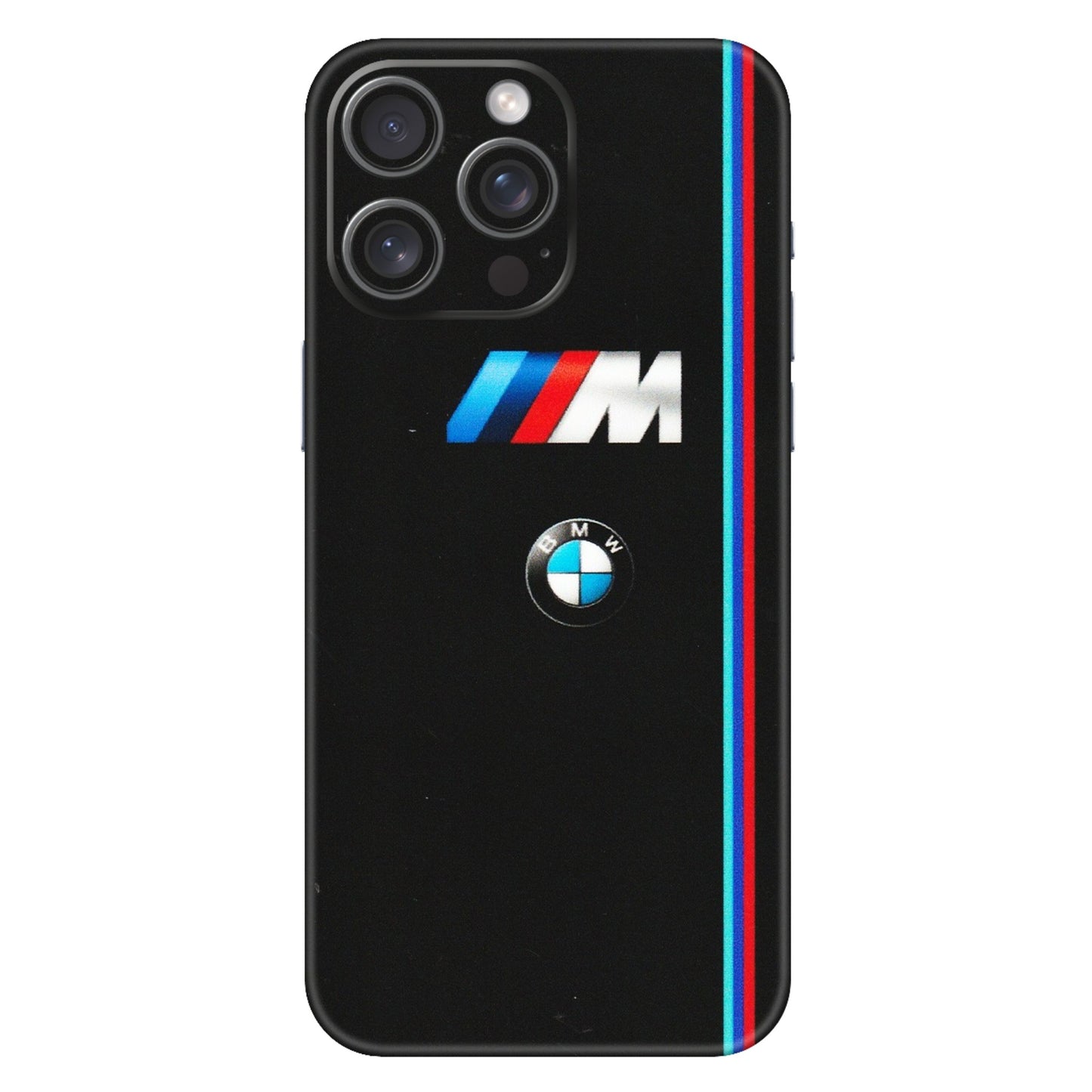 Apple iPhone Skins (All Models) - Styling With Black BMW - Matte Finish (M-74) iPhone 15 Pro Max