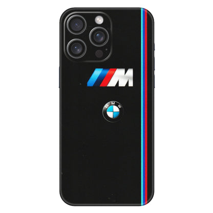 Apple iPhone Skins (All Models) - Styling With Black BMW - Matte Finish (M-74) iPhone 15 Pro Max