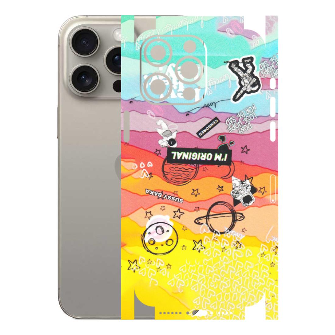 Apple iPhone Skins (All Models) - The Original Astronaut - Matte Finish (M-79) iPhone 15 Pro Max