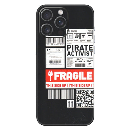 Apple iPhone Skins (All Models) - Handle With Care - Matte Finish (M-99) iPhone 15 Pro Max
