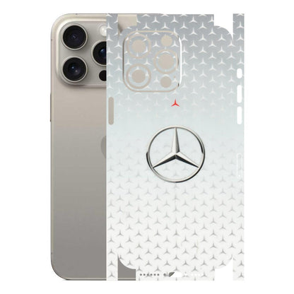 Apple iPhone Skins (All Models) - Mercedes Benz - Transparent Finish (T-10) iPhone 15 Pro Max