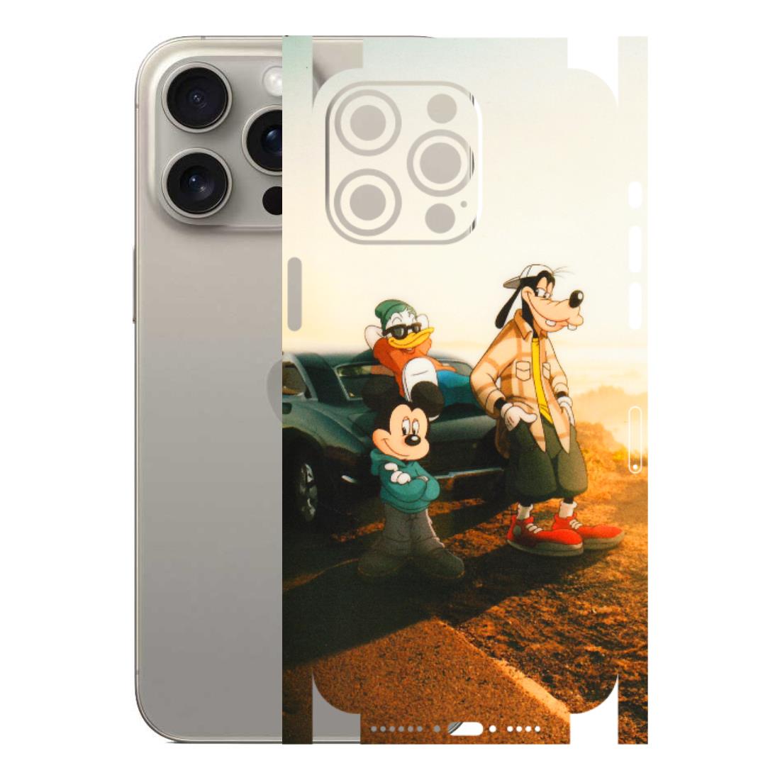 Apple iPhone Skins (All Models) - Hello Mr. Goofy - Transparent Finish (T-13) iPhone 15 Pro Max