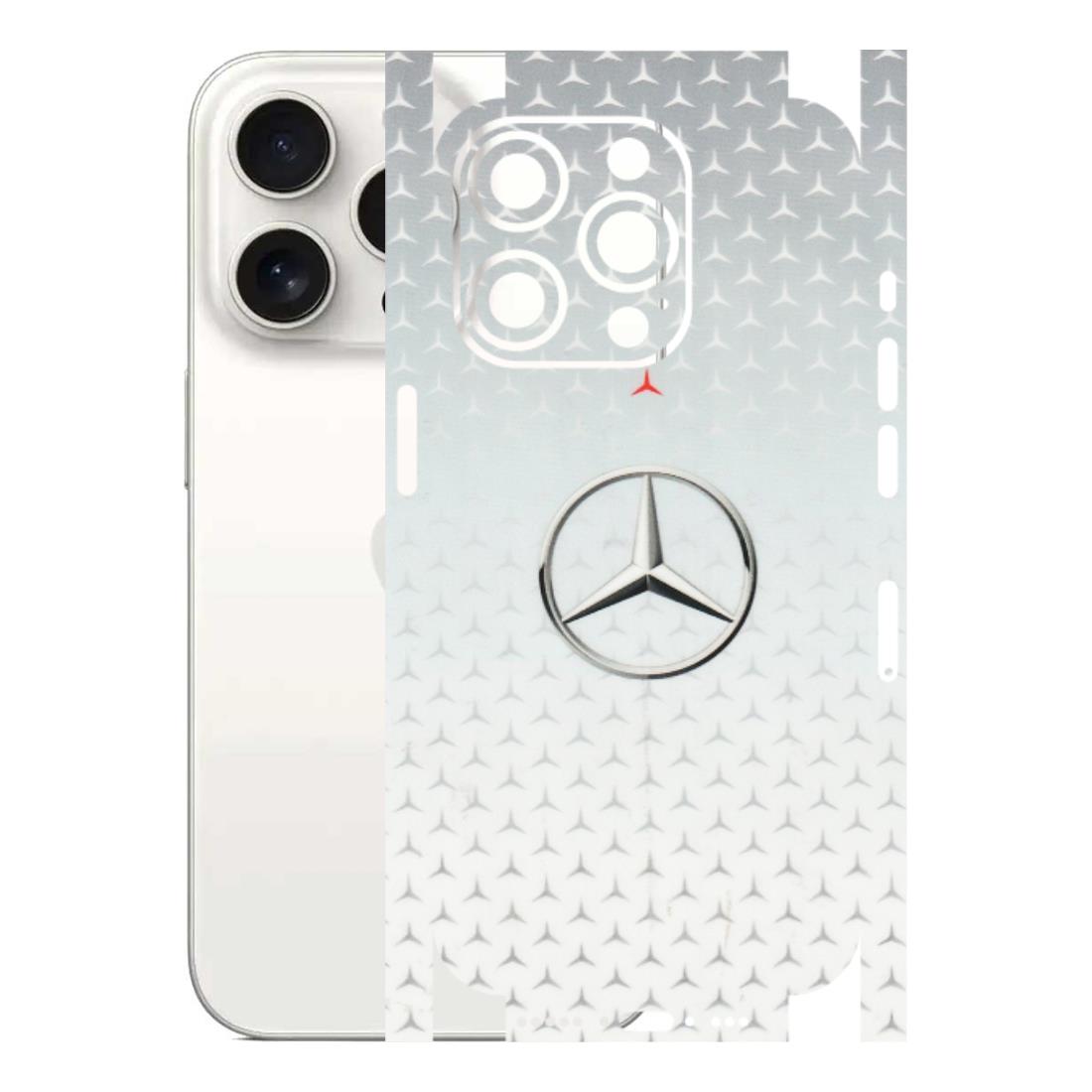 Apple iPhone Skins (All Models) - Mercedes Benz - Transparent Finish (T-10) iPhone 15 Pro