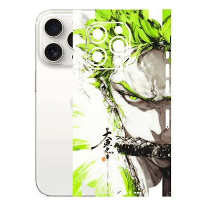 Apple iPhone Skins (All Models) - Roro Taku Anime - Transparent Finish (T-18) iPhone 15 Pro