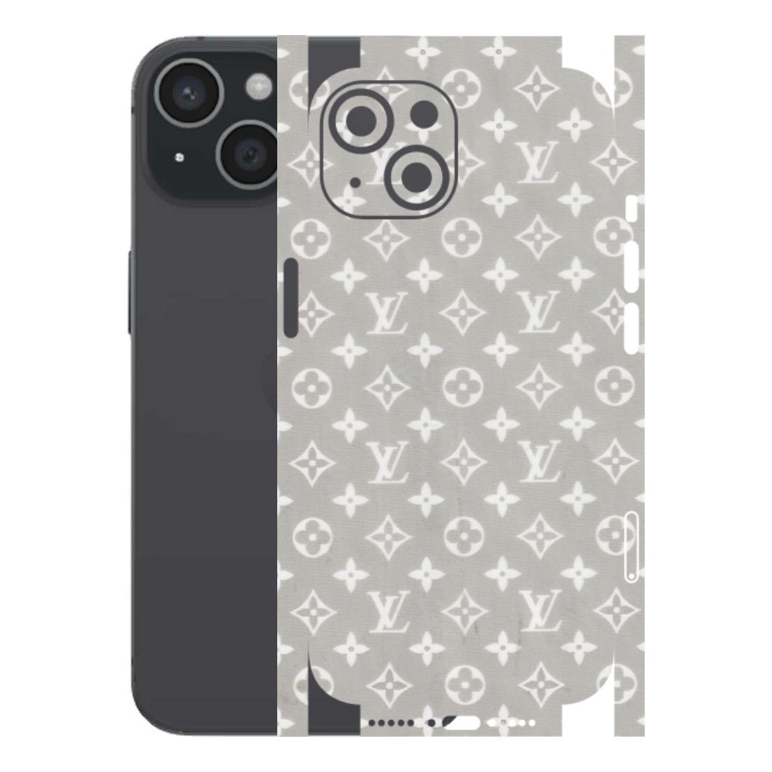 Apple iPhone Skins (All Models) - Luxury Brands Logo - Transparent Finish (T-07) iPhone 15
