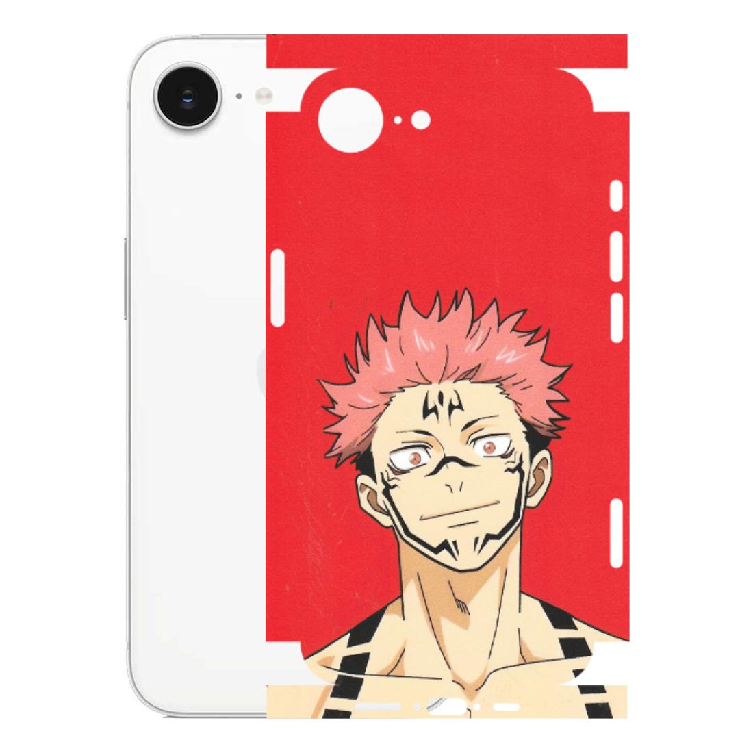 Apple iPhone Skins (All Models) - Ryomen Sukuna Fun Anime - Matte Finish (M-153) iPhone 16E