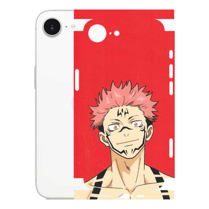 Apple iPhone Skins (All Models) - Ryomen Sukuna Fun Anime - Matte Finish (M-153) iPhone 16E