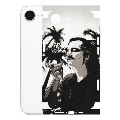 Apple iPhone Skins (All Models) - Pab Escobar - Transparent Finish (T-05) iPhone 16E