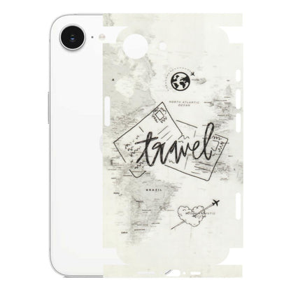 Apple iPhone Skins (All Models) - Travel Ticket - Transparent Finish (T-06) iPhone 16E
