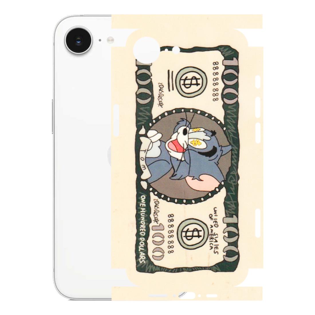 Apple iPhone Skins (All Models) - One Hundred Dollar Tom - Transparent Finish (T-16) iPhone 16E