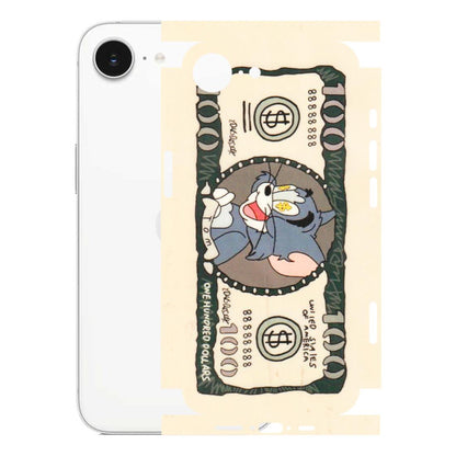 Apple iPhone Skins (All Models) - One Hundred Dollar Tom - Transparent Finish (T-16) iPhone 16E