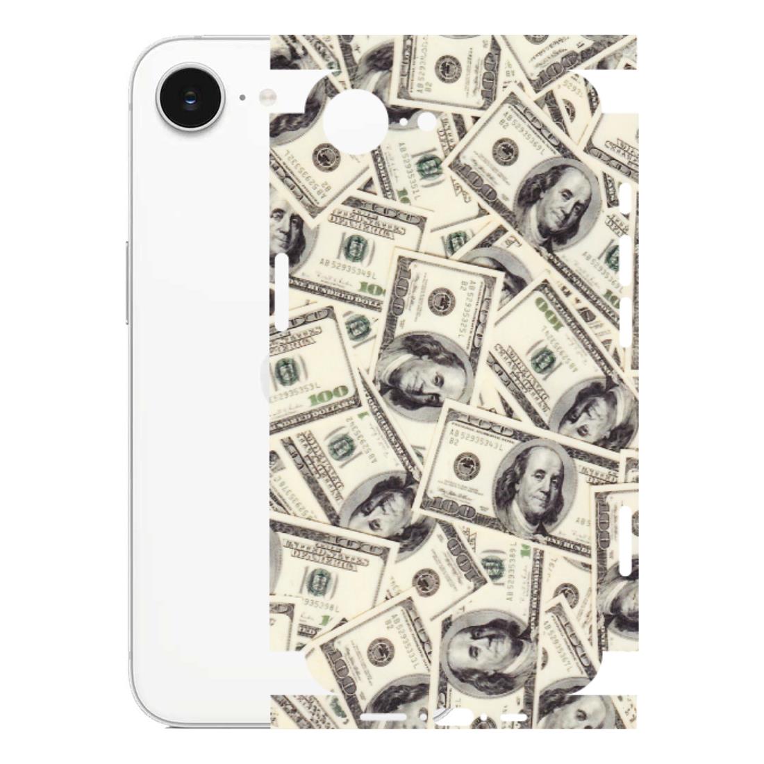 Apple iPhone Skins (All Models) - Dollar Lover - Transparent Finish (T-17) iPhone 16E