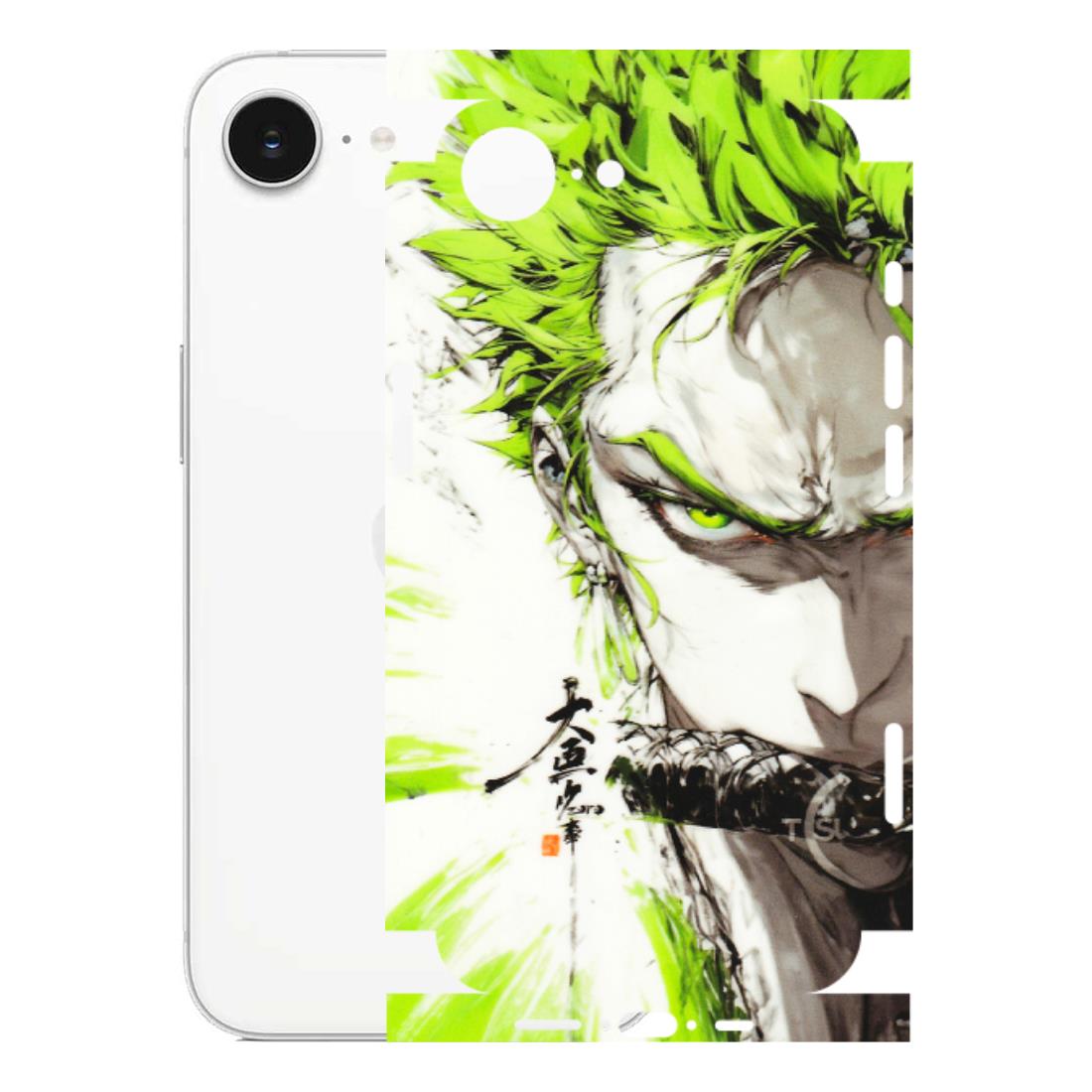 Apple iPhone Skins (All Models) - Roro Taku Anime - Transparent Finish (T-18) iPhone 16E