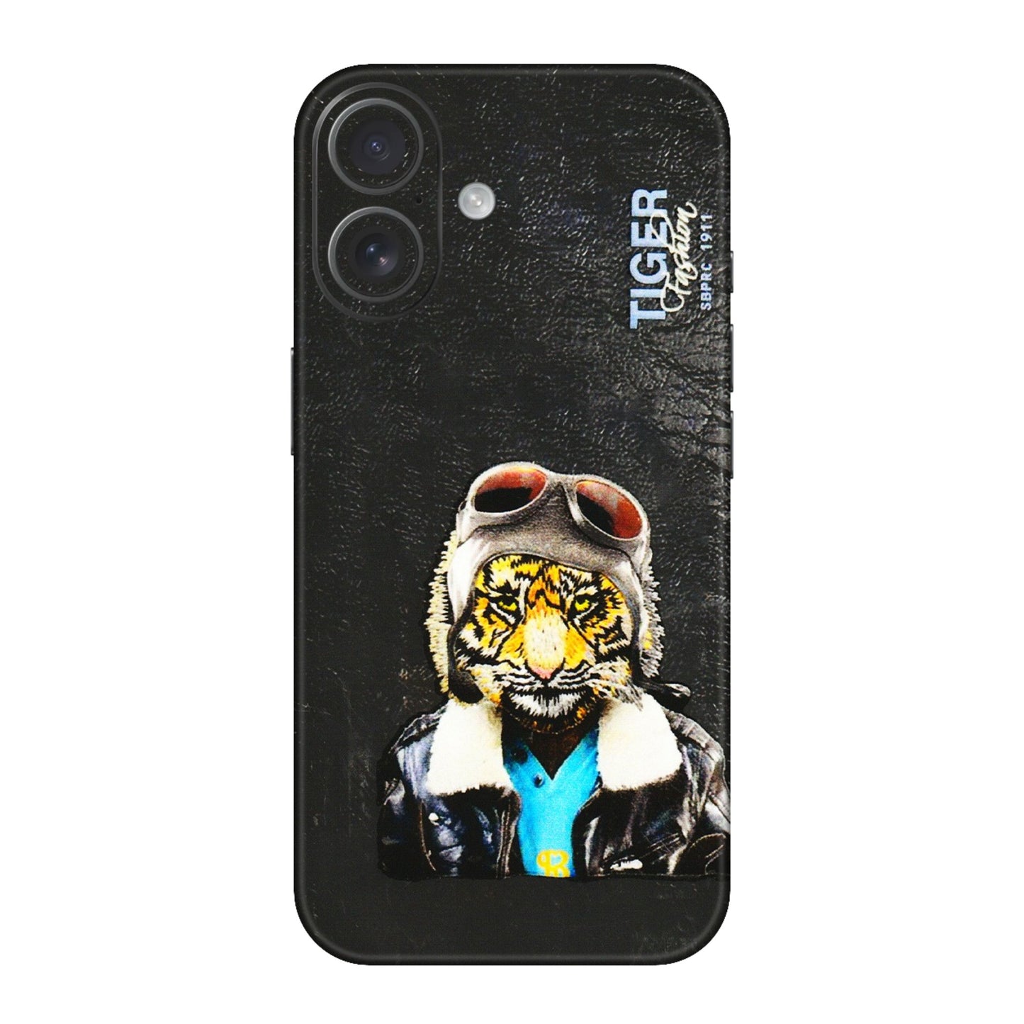 Apple iPhone Skins (All Models) - Rider Tiger - 3D Embossed Finish (L-113) iPhone 16