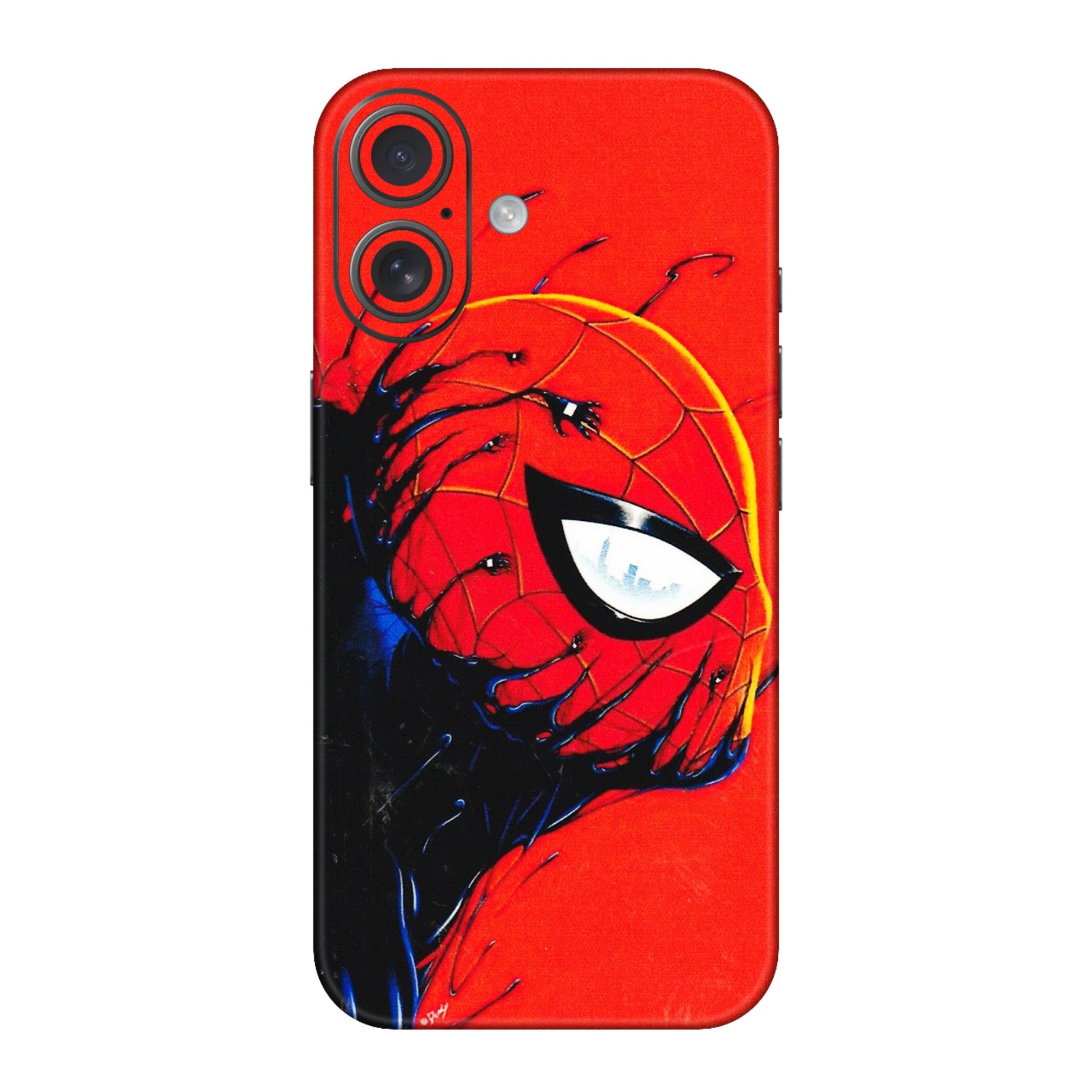 Apple iPhone Skins (All Models) - Spiderman Face Venom - 3D Embossed Finish (L-165) iPhone 16