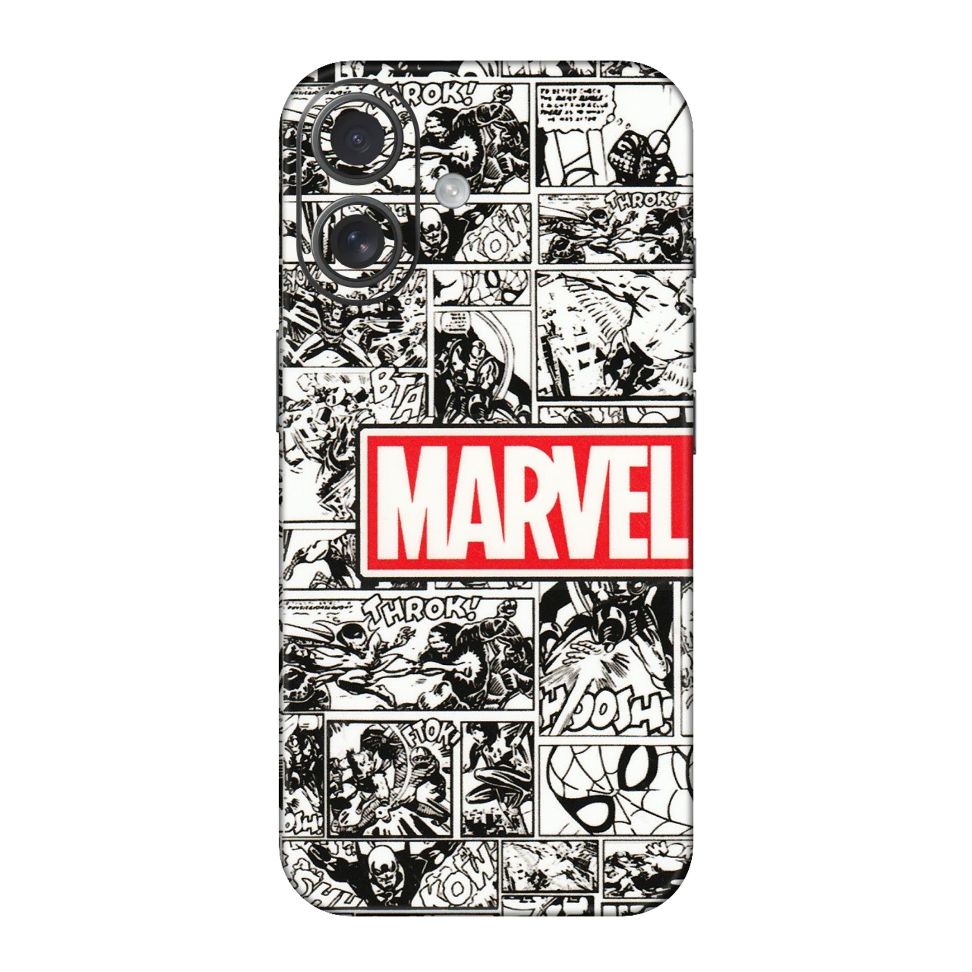 Apple iPhone Skins (All Models) - Marvel Comic - 3D Embossed Finish (L-171) iPhone 16