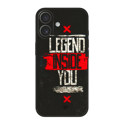 Apple iPhone Skins (All Models) - Legend Inside You - 3D Embossed Finish (L-186) iPhone 16