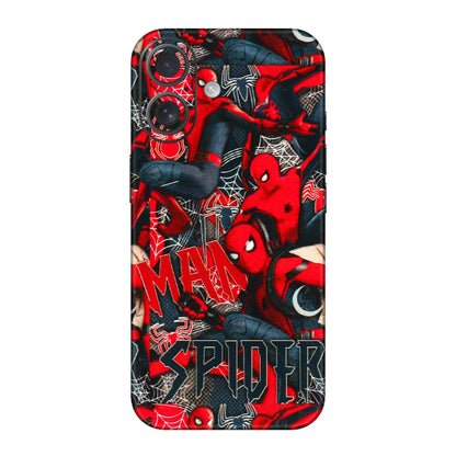 Apple iPhone Skins (All Models) - SpiderMan Cool - 3D Embossed Finish (L-188) iPhone 16