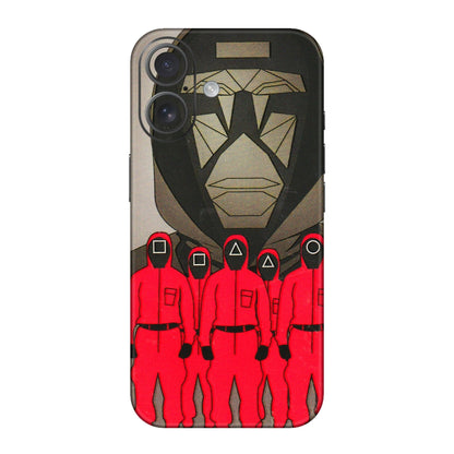 Apple iPhone Skins (All Models) - Squid Game Hero - 3D Embossed Finish (L-245) iPhone 16