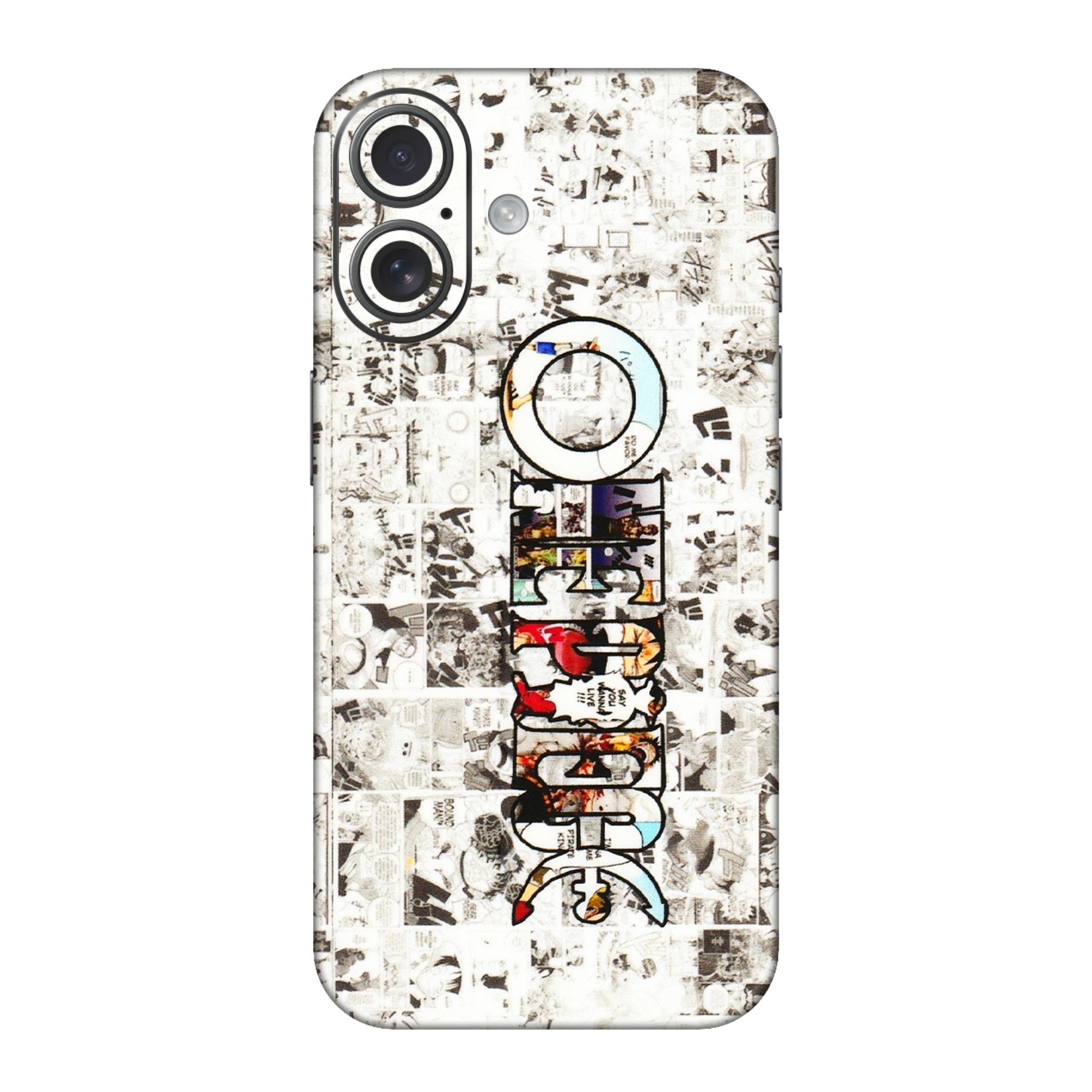 Apple iPhone Skins (All Models) - One Piece Manga - 3D Embossed Finish (L-26) iPhone 16