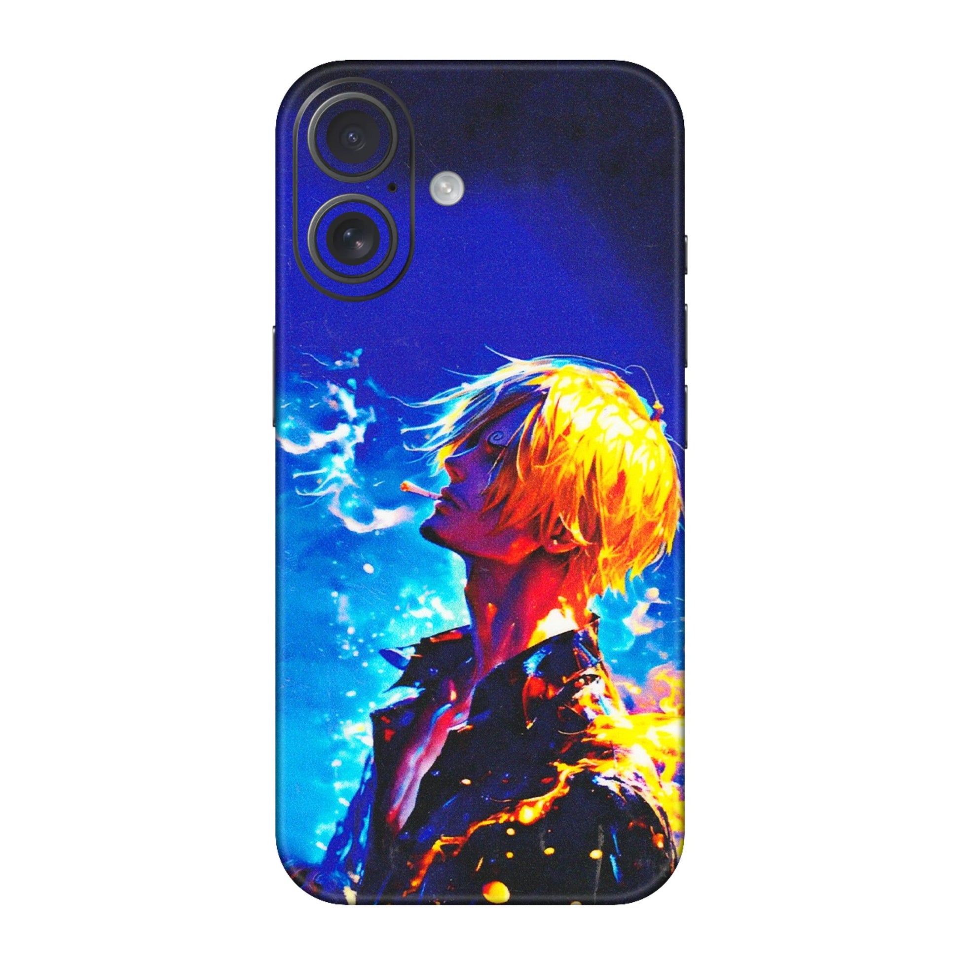 Apple iPhone Skins (All Models) - Sanji Vinsmoke One Piece - 3D Embossed Finish (L-319) iPhone 16