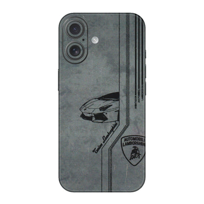 Apple iPhone Skins (All Models) - New Lamborgini Aventador - 3D Embossed Finish (L-321) iPhone 16