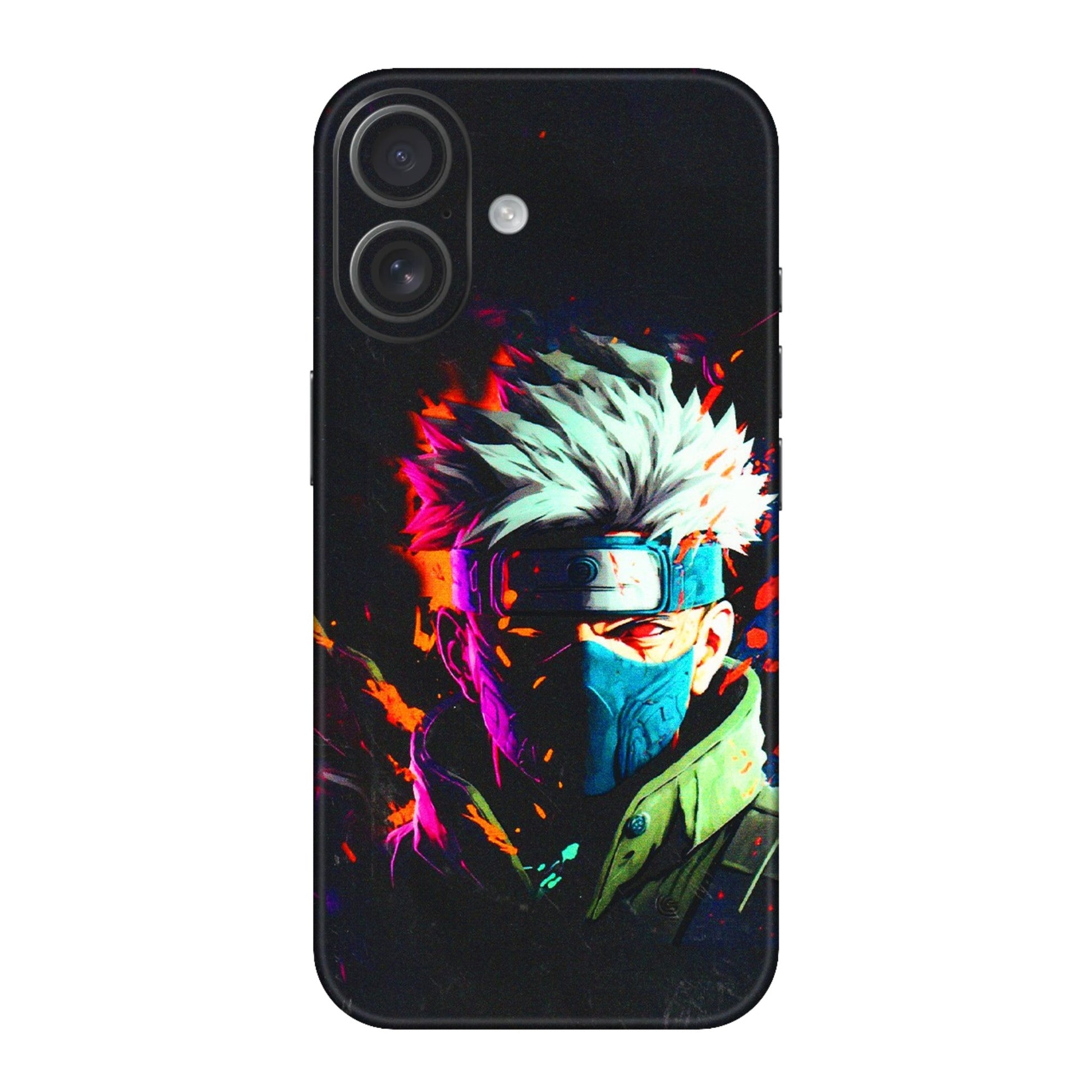 Apple iPhone Skins (All Models) - Anime Cool Character - 3D Embossed Finish (L-59) iPhone 16