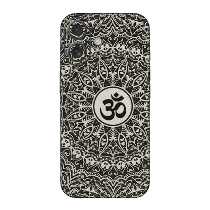Apple iPhone Skins (All Models) - Aum Elegant Mandala - 3D Embossed Finish (L-62) iPhone 16