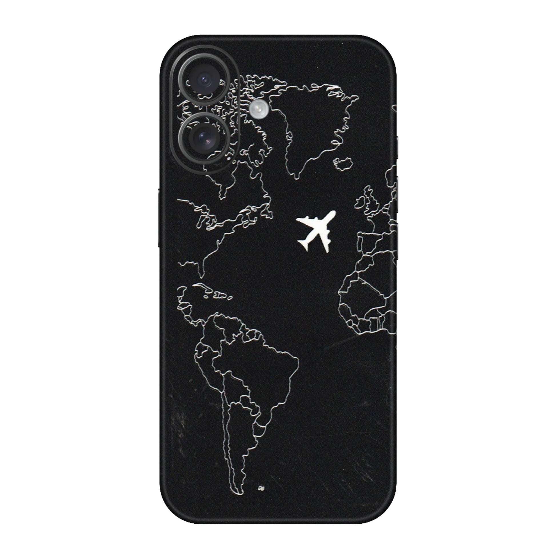 Apple iPhone Skins (All Models) - Never Ending Travel - 3D Embossed Finish (L-79) iPhone 16