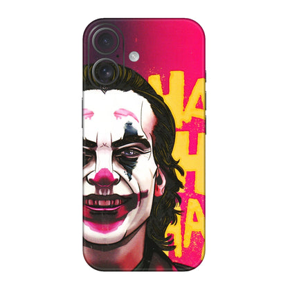 Apple iPhone Skins (All Models) - Joker Evil Laugh - 3D Embossed Finish (L-97) iPhone 16