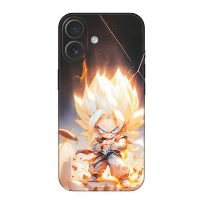 Apple iPhone Skins (All Models) - Goku Dragon Cute Anime - Matte Finish (M-131) iPhone 16