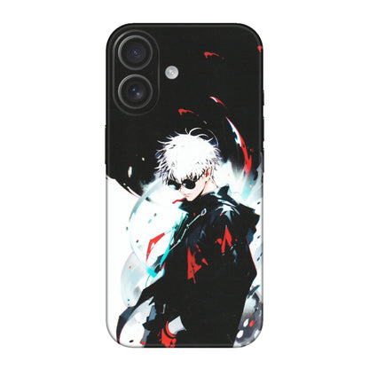 Apple iPhone Skins (All Models) - Gojo Powerful Charater Kaisen Anime - Matte Finish (M-144) iPhone 16