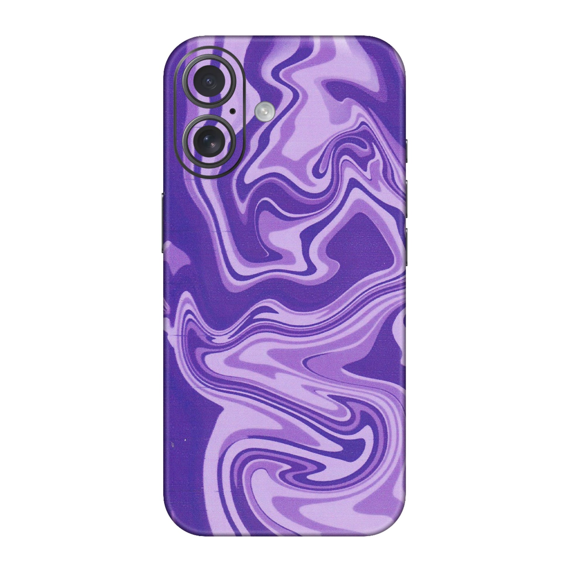 Apple iPhone Skins (All Models) - Hazy Purple Nights - Matte Finish (M-14) iPhone 16