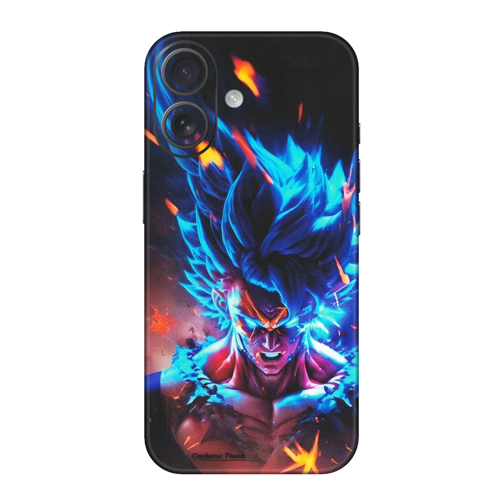 Apple iPhone Skins (All Models) - Angry Goku Dragon Ball Anime - Matte Finish (M-150) iPhone 16