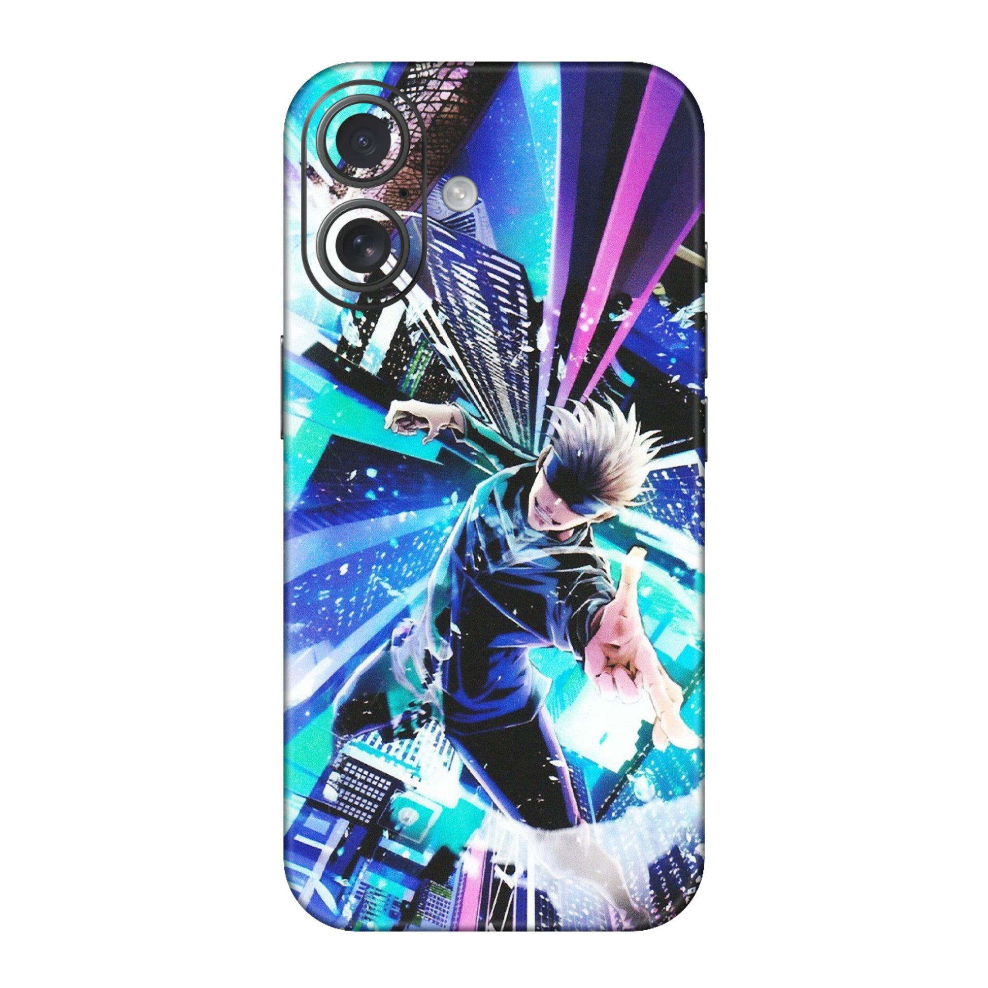 Apple iPhone Skins (All Models) - Manga Action Jujustu Kaisen Anime - Matte Finish (M-155) iPhone 16