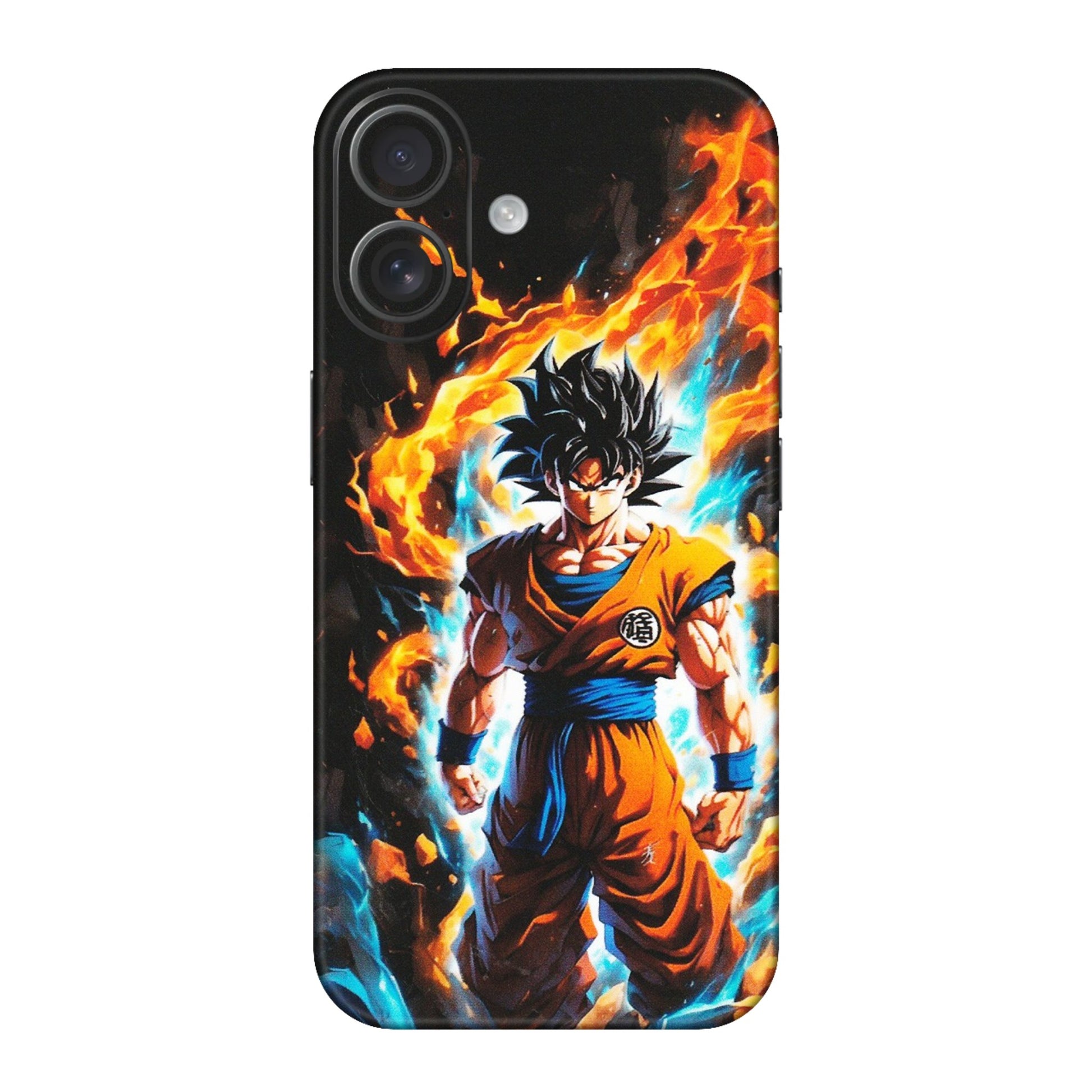 Apple iPhone Skins (All Models) - Goku Transformation Anime - Matte Finish (M-159) iPhone 16