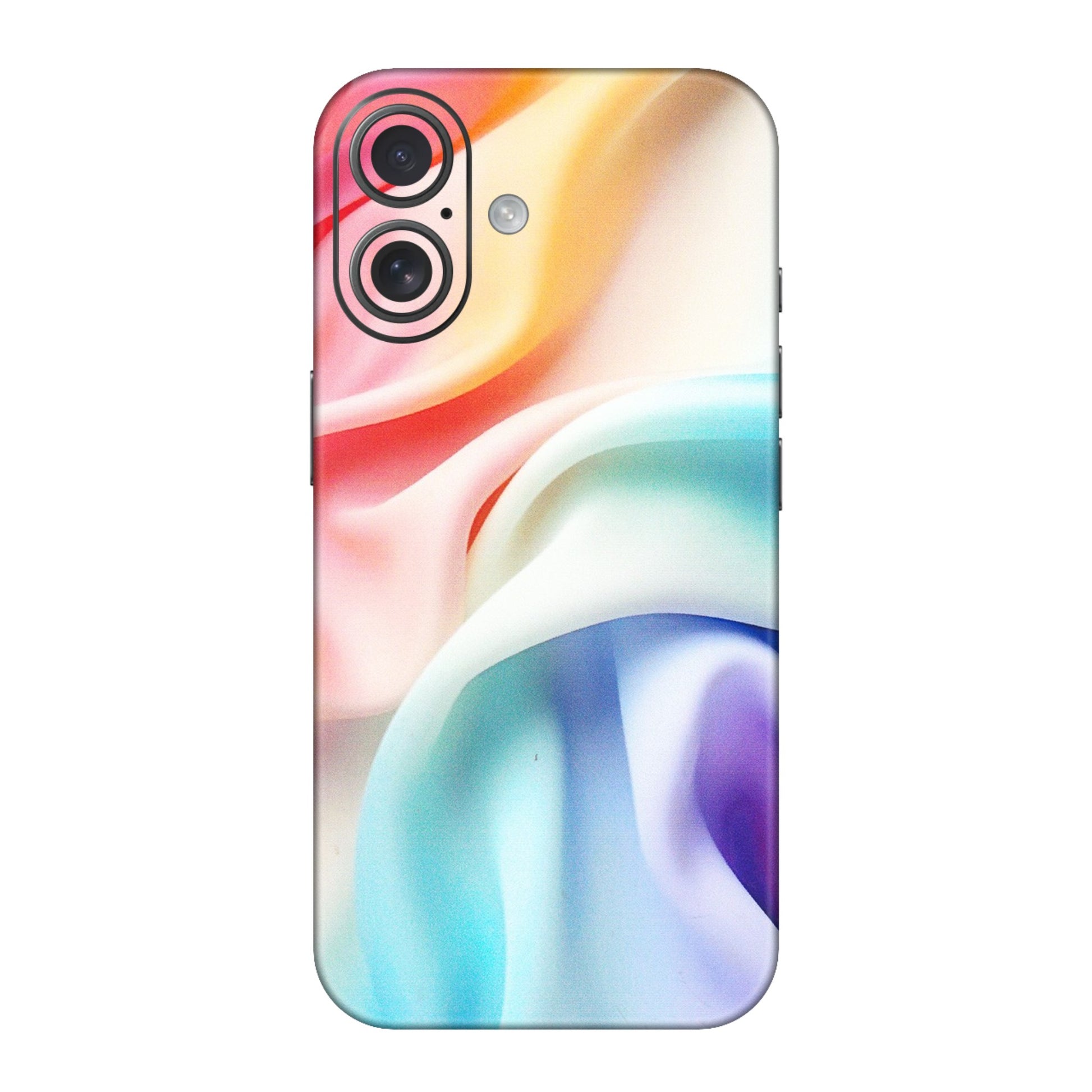 Apple iPhone Skins (All Models) - Colourful Silk Cloth - Matte Finish (M-165) iPhone 16
