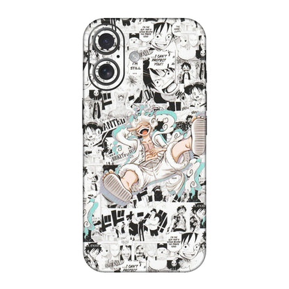 Apple iPhone Skins (All Models) - One Piece Comic - Matte Finish (M-168) iPhone 16