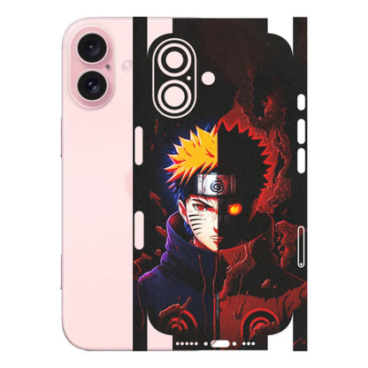 Apple iPhone Skins (All Models) - Naruto X Evil - Matte Finish (M-70) iPhone 16
