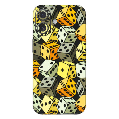 Apple iPhone Skins (All Models) - Dices Of Life - 3D Embossed Finish (L-04) iPhone 16 Plus