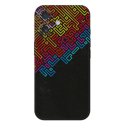 Apple iPhone Skins (All Models) - Dotme Pattern Art - 3D Embossed Finish (L-121) iPhone 16 Plus