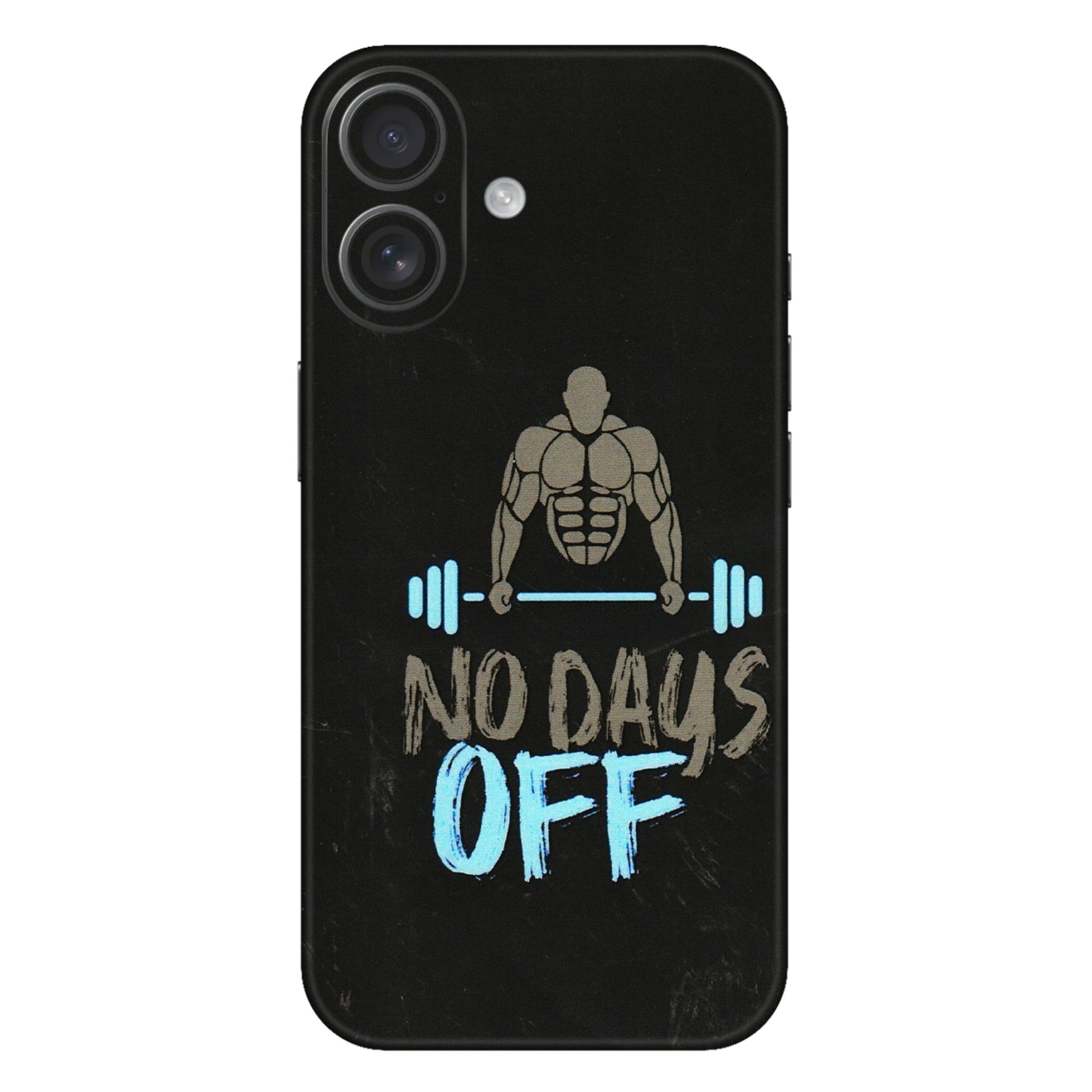 Apple iPhone Skins (All Models) - Gym Lover - 3D Embossed Finish (L-127) iPhone 16 Plus