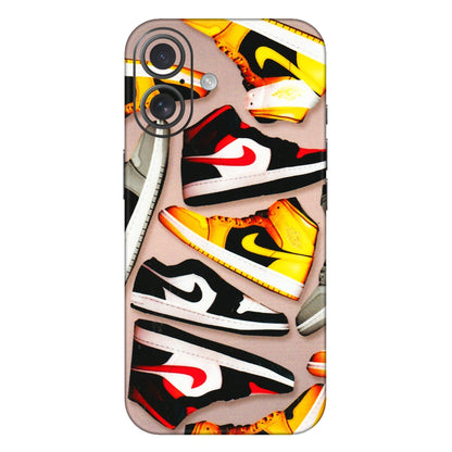 Apple iPhone Skins (All Models) - Sneaker Lover - 3D Embossed Finish (L-135) iPhone 16 Plus
